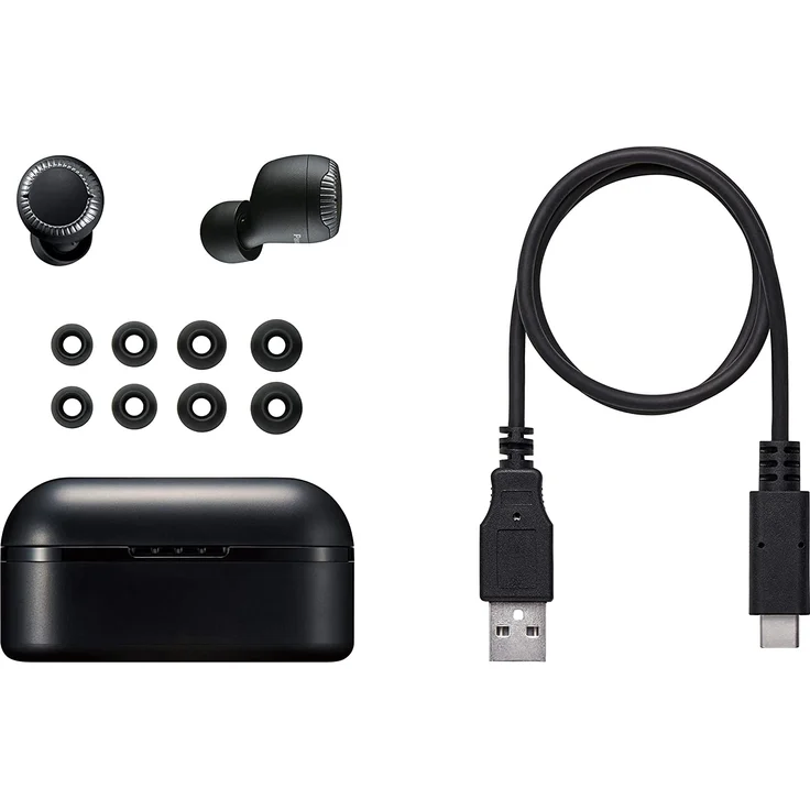 Panasonic RZ-S300WE-K True Wireless In-Ear Kopfhörer, mit Bluetooth, Mikrofon, spritzwassergeschützt, schwarz – Bild 3