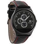 xlyne Qin XW Prime II Smartwatch Unisex, 45mm, Metallgehäuse, Carbon Red Black