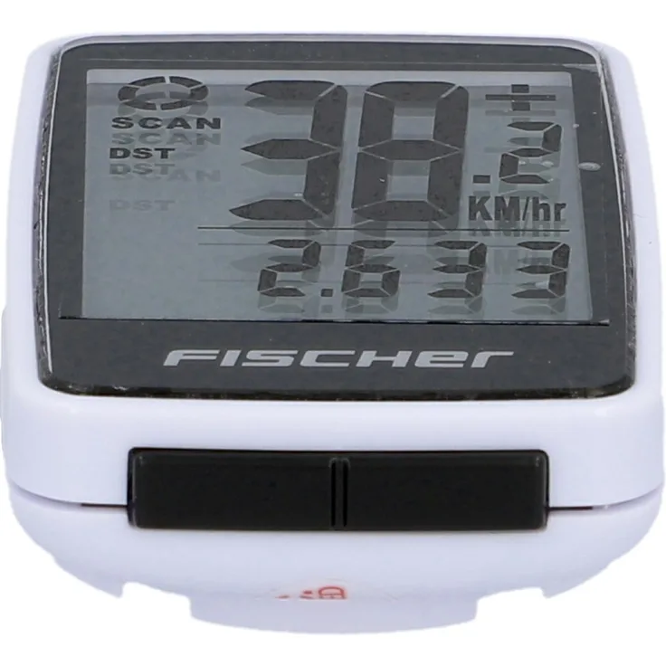 Fischer Fahrradcomputer Funk, Slim, 24 Funktionen