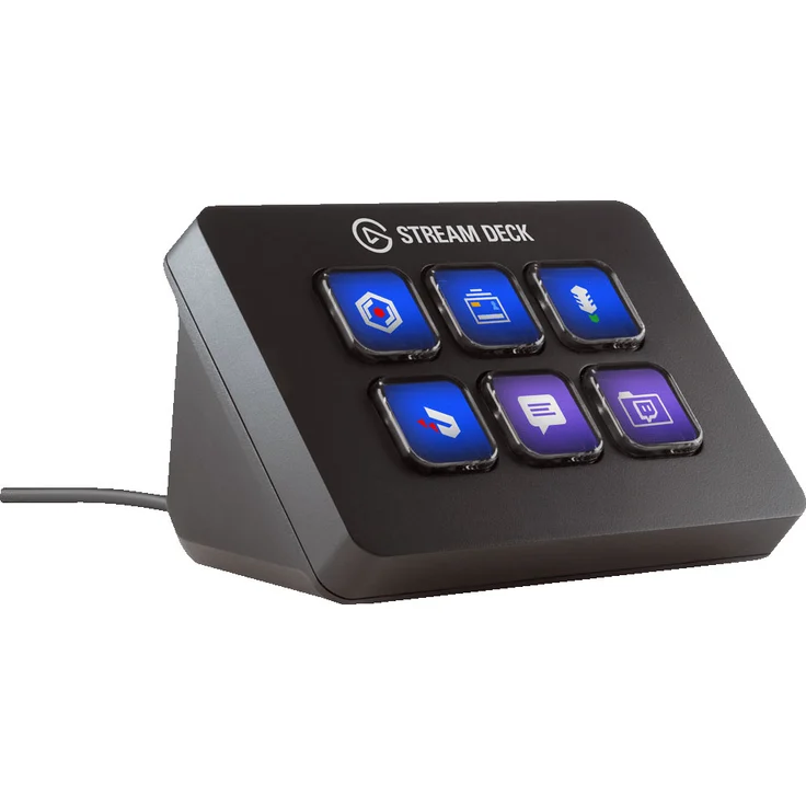 Elgato Stream Deck Mini Tastatur USB Schwarz ( 10GAI9901 ) – Bild 1