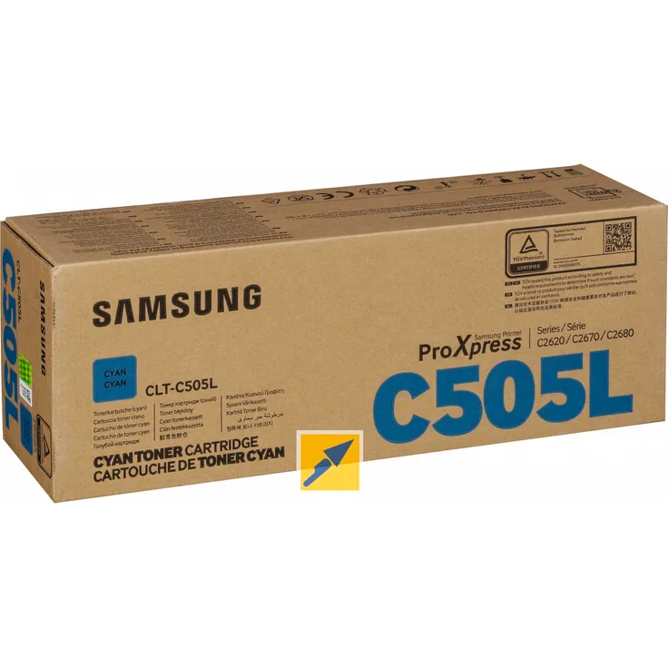 Samsung CLT-C 505 L Toner cyan