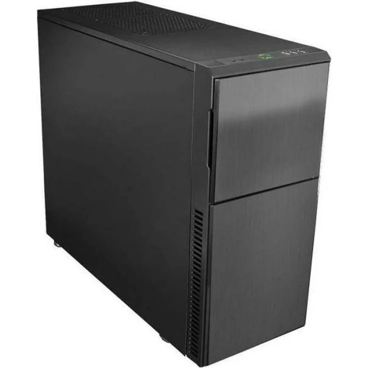 Nanoxia Deep Silence 3, Schallgedämmter ATX Midi Tower, 3x 120 mm Deep Silence Lüfter, 2x USB 3.0, 1x USB 2.0, anthrazit – Bild 1