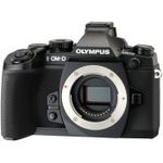 Olympus E-M1 OM-D Systemkamera (16 Megapixel, 7,6 cm (3 Zoll) TFT LCD-Display, True Pic VII Prozessor, Full-HD, HDR, 5-Achsen Bildstabilisator) nur Gehäuse schwarz