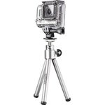 Mantona Ministativ 070 GoPro Set (inkl. Tischstativ, geeignet für GoPro Hero-GoPro Session, Stativadapter)
