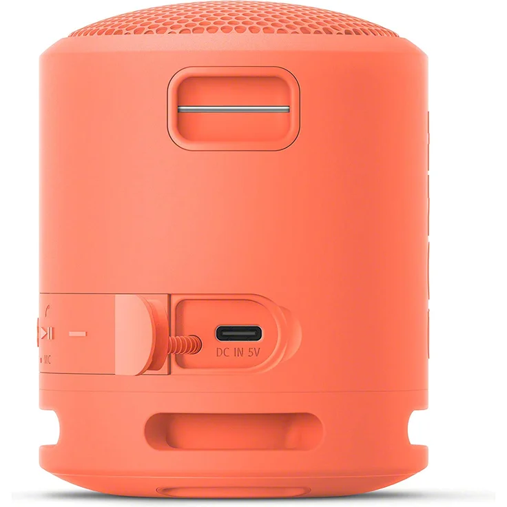Sony SRS-XB13 Bluetooth-Lautsprecher, tragbar, Extra Bass, 16 Stunden Akkulaufzeit, wasserfest (IP67), Korallenrosa – Bild 8
