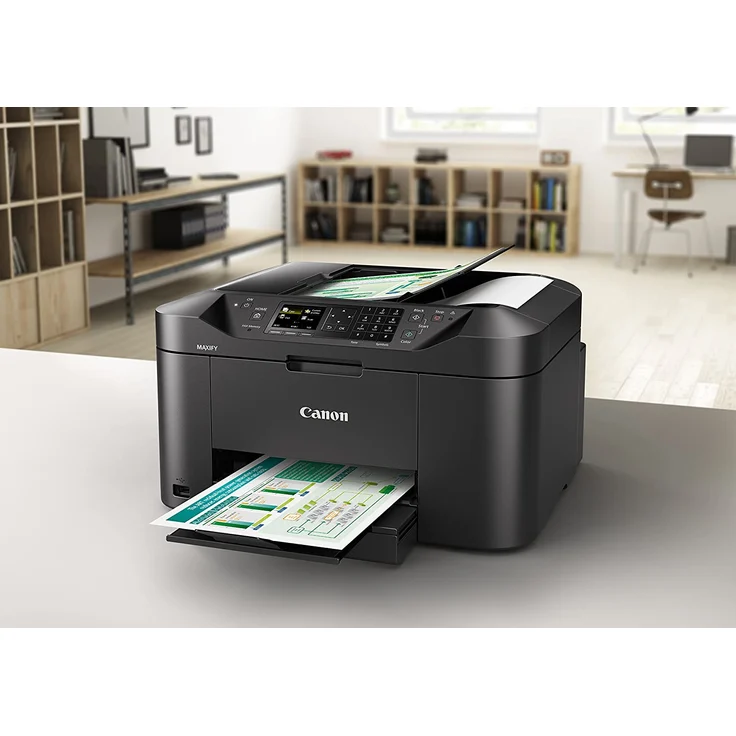 Canon MAXIFY MB2150 (4-in-1) Multifunktionsdrucker - (Tintenstrahl) Farbe, Druckgeschwindigkeit: 19 s/w, 13 Farbe, Auflösung: 600 x 1200, WLAN, AirPrint, Mobile Print, Cloud Print (0959C032) – Bild 5