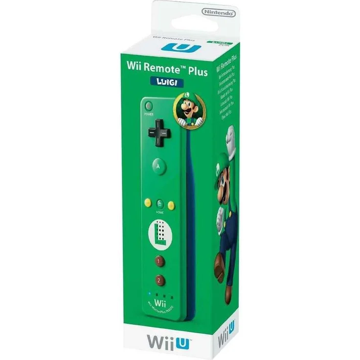 Nintendo Wii-Remote Plus Luigi-Edition – Bild 1