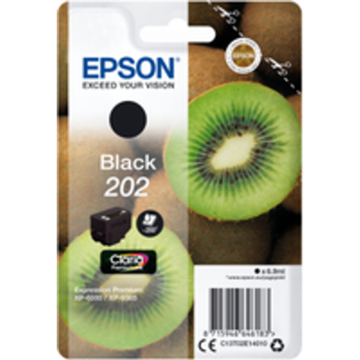 Epson Tintenpatrone für Epson Expression Photo XP-6000, XP-6005, 6,9 ml, 250 Seiten, Schwarz