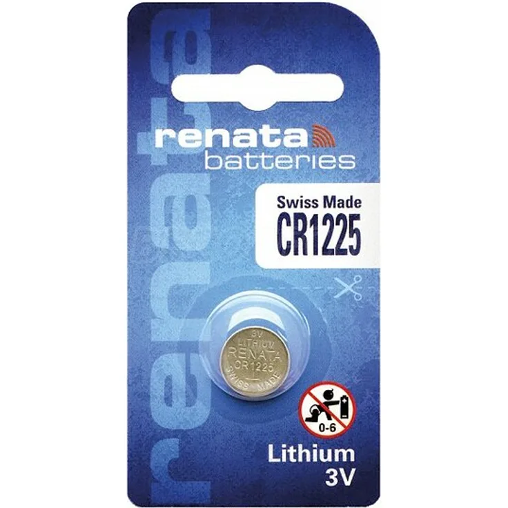Renata CR1225 Lithium Batterie 3V - 1er Packung