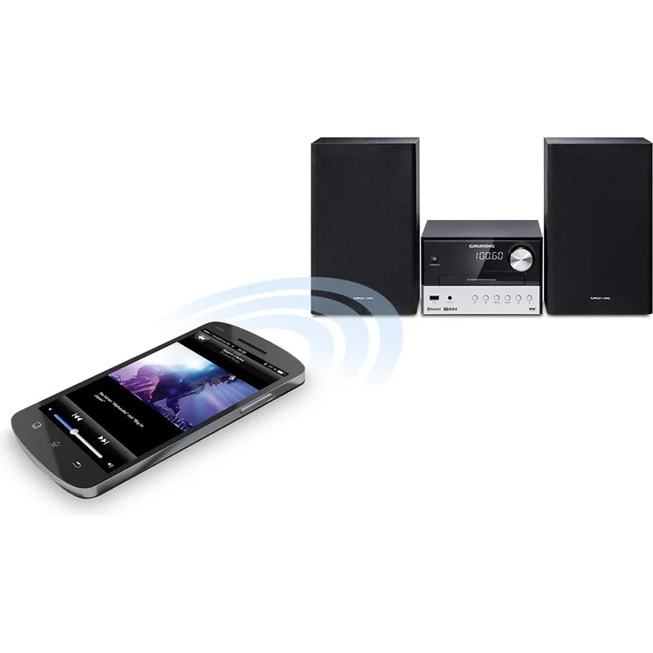 Grundig CMS 3000 BT DAB+ HiFi System Schwarz – Bild 4