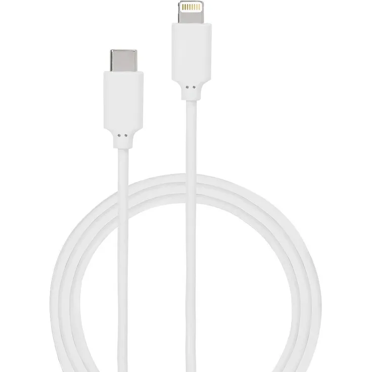 Lightning Kabel MFI Typ C 2 m 3 A weiß