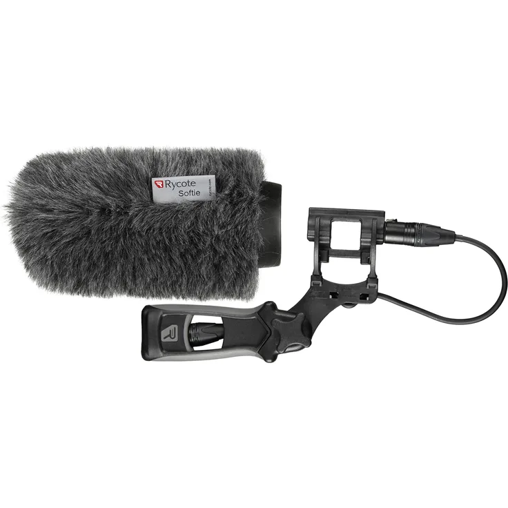 Rycote 033342 15 cm 19–22 mm Standard Loch Classic Softie Mikrofon Windschutzscheibe Kit
