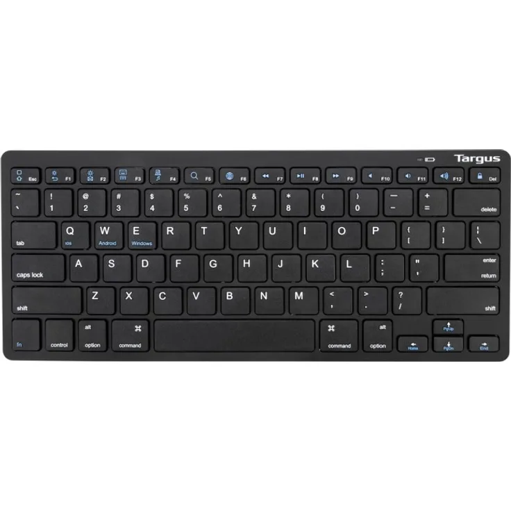 Targus Multi-Platform - Tastatur - kabellos - Bluetooth 3.0 - QWERTZ - Deutsch - Schwarz - B2B (AKB55DE)