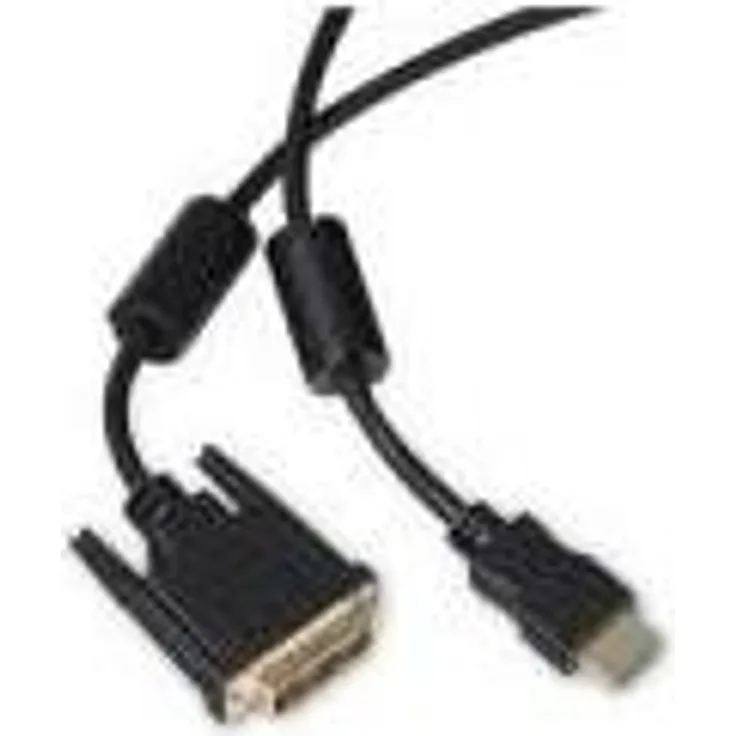 shiverpeaks BASIC-S HDMI - DVI-D 18+1 Kabel, Länge: 2,0 m 19 Pol HDMI-Stecker auf 18+1 DVI-D Stecker, vergoldete Kon- (BS77482-RE)
