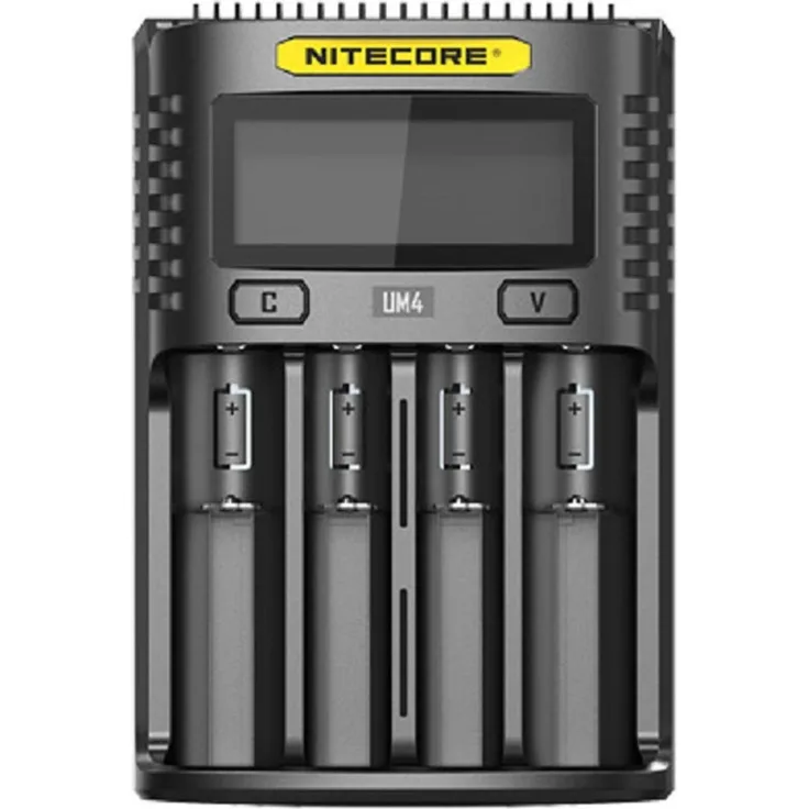 Nitecore UM4 4-Schacht USB-Ladegerät