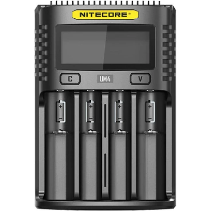 Nitecore UM4 4-Schacht USB-Ladegerät