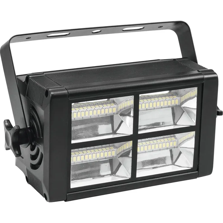 Eurolite 52201086 LED Mini Strobe Grappolo SMD 48 Schwarz