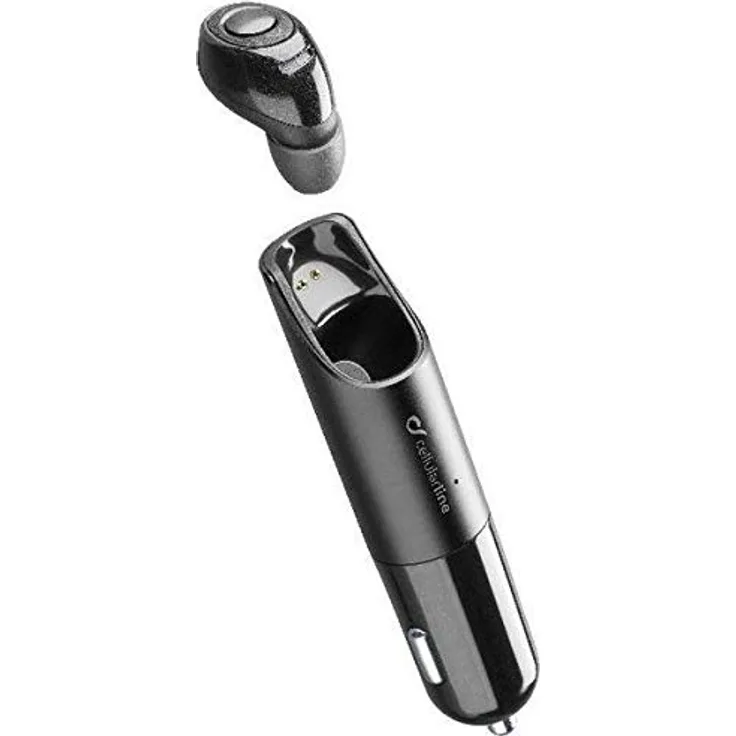 Cellularline BTCARMINIK Mobiles Headset Monophon im Ohr Schwarz Mobile Headsets (Kabellos, im Ohr, Monophon, Im Ohr, Schwarz)