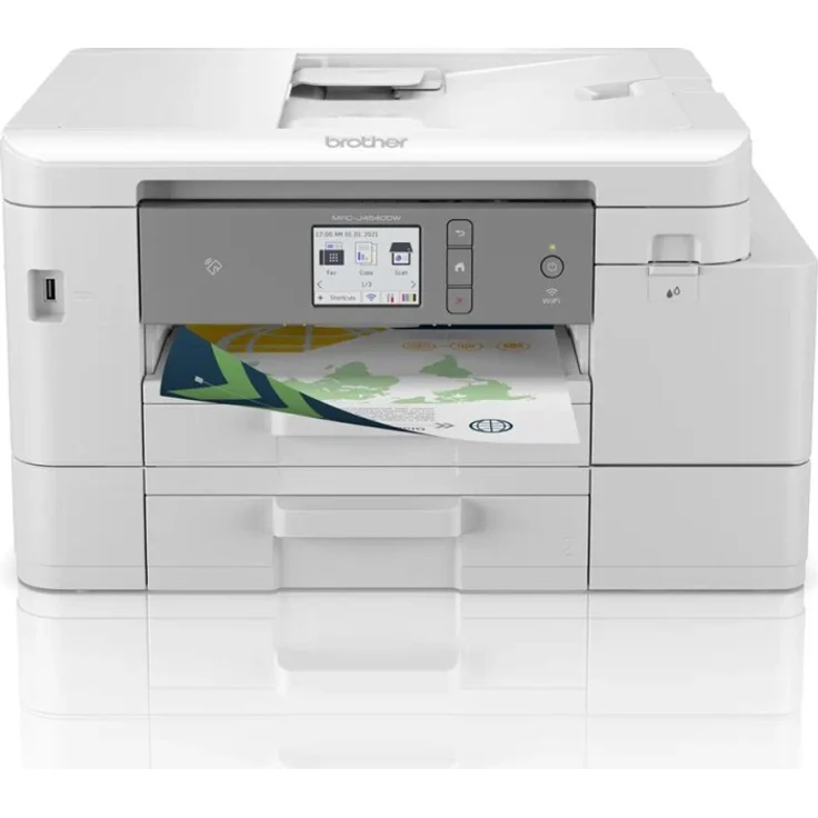 Brother MFC-J4540DW (4-in-1) Tintenstrahl, Druckgeschwindigkeit: 20 s/w, 19 Farbe, WLAN, AirPrint, Mopria, USB 2.0 (MFCJ4540DWRE1) – Bild 1