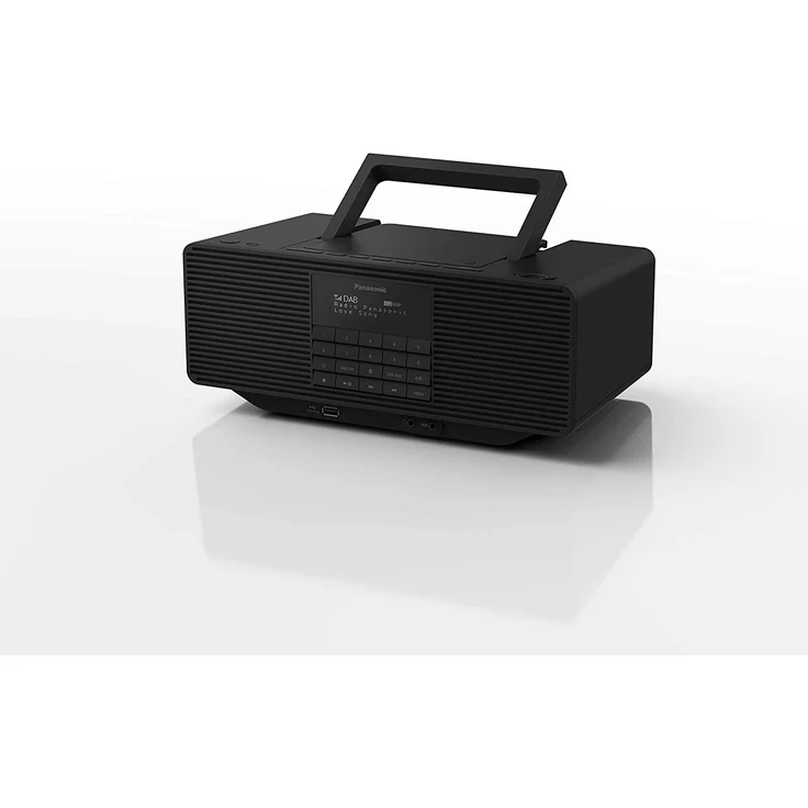 Panasonic RX-D70BTEG-K Digitalradio mit CD (DAB+, Stereo Klang, Bluetooth, UKW, Netz- & Batteriebetrieb, AUX, Weckfunktion) – Bild 4