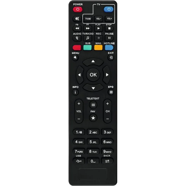 TechniSat HD-C 232, HD-Receiver für digitales Kabelfernsehen HDTV, DVB-C, HDMI, SCART, USB 2,0, RF in, RF out, EPG, Fernbedienung schwarz – Bild 5