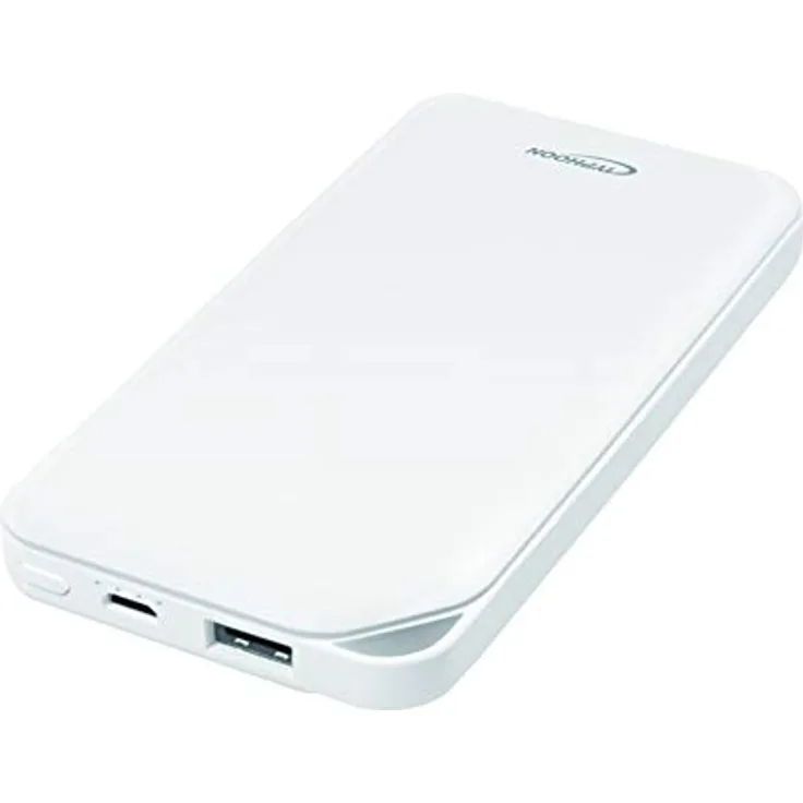 Typhoon TM034 - Mobile Powerbank (Zusatzakku) 8000 mAh, 1x USB, Weiß