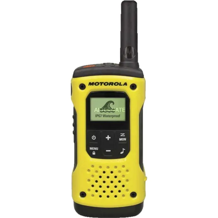 Motorola TLKR T92 H2O PMR Funkgerät (IP67, wetterfest, Reichweite bis zu 10 km), 2 Stück