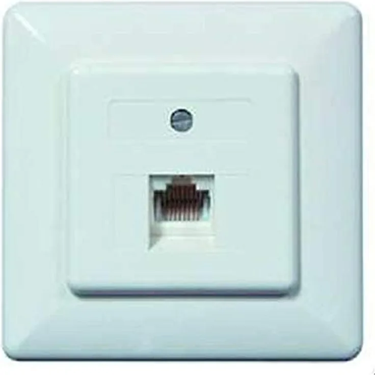 PROTEC.NET PUAE Anschlussdose 1xRJ45 8(8) UP rw