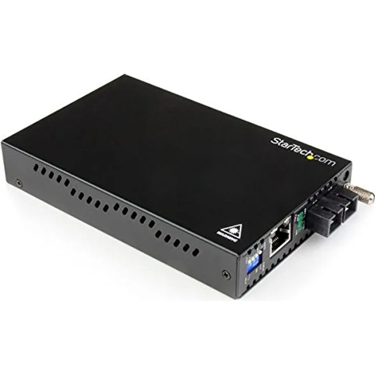 StarTech.com 1000 Mbit-s Gigabit Ethernet LWL - Glasfaser SC Medienkonverter 40 km