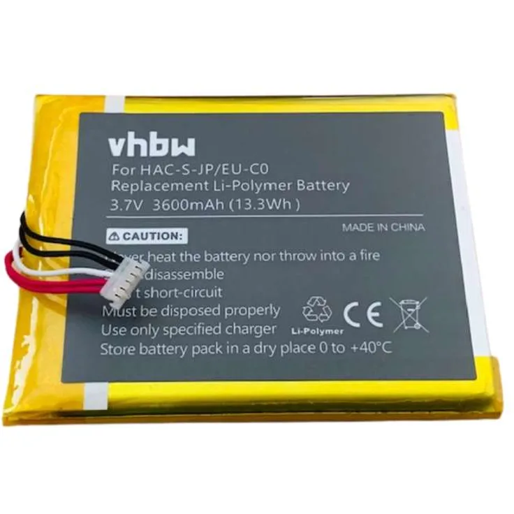 AKKUman Akku kompatibel Nintendo Switch HAC-001 HAC-S-JP 3600mAh