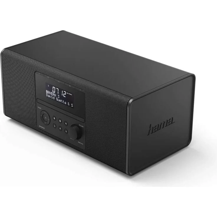 Hama DR1550CBT CD-Radio mit Bluetooth, LCD-Display, Wecker, schwarz – Bild 3