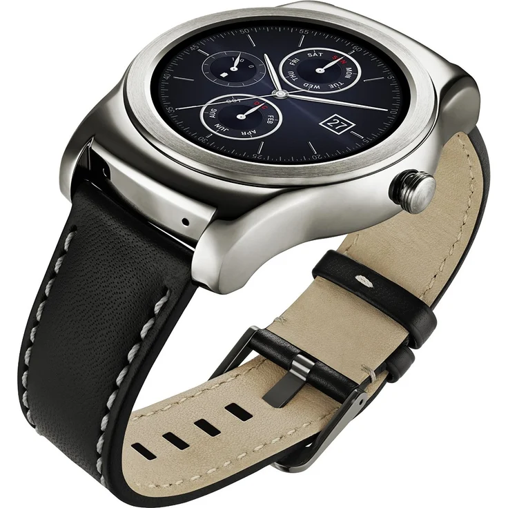 LG Electronics Watch Urbane W150 Smartwatch Unisex, Einheitsgröße, Silber – Bild 6