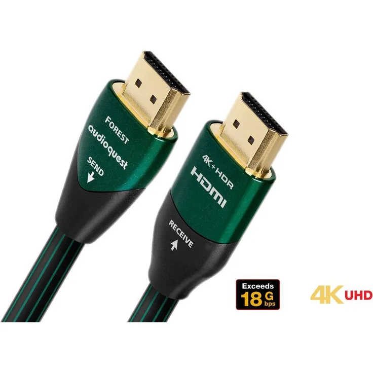 Audioquest Forest HDMI Kabel Länge: 12,5 m Aktiv