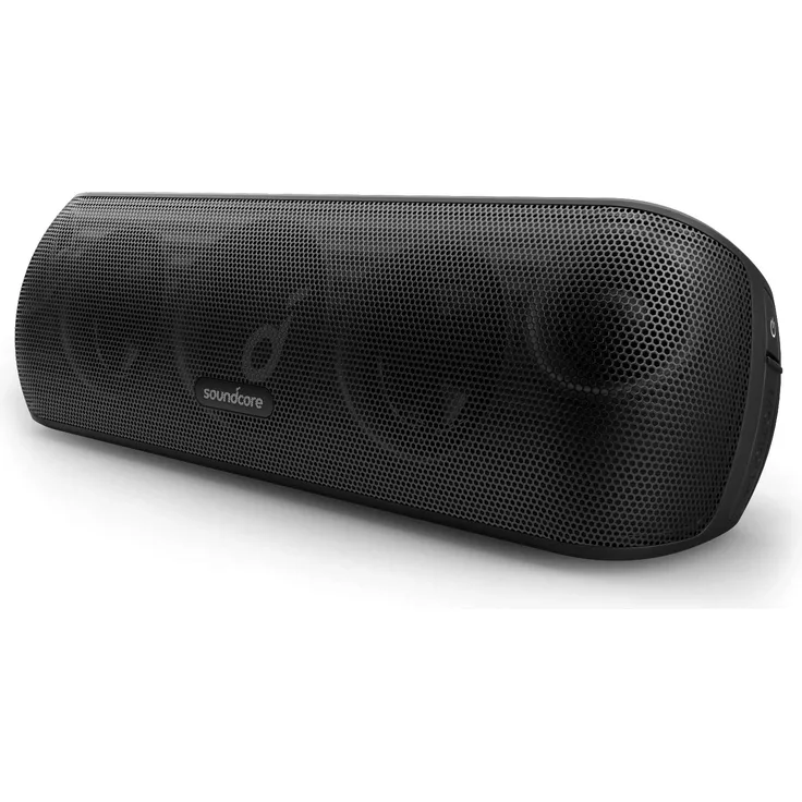 soundcore Motion+ Bluetooth HiFi Lautsprecher mit Hi-Res 30W Audio, Intensiver Bass, Kabelloser, mit App, USB C Konnektivität, Flexibler EQ, 12h Akkulaufzeit, IPX7 Wasserschutz (Schwarz)
