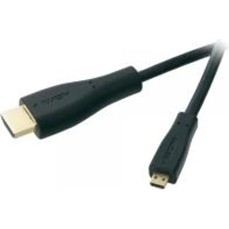 SpeaKa Professional HDMI Anschlusskabel 1.50 m Audio Return Channel, vergoldete Steckkontakte Schwarz [1x HDMI-Stecker