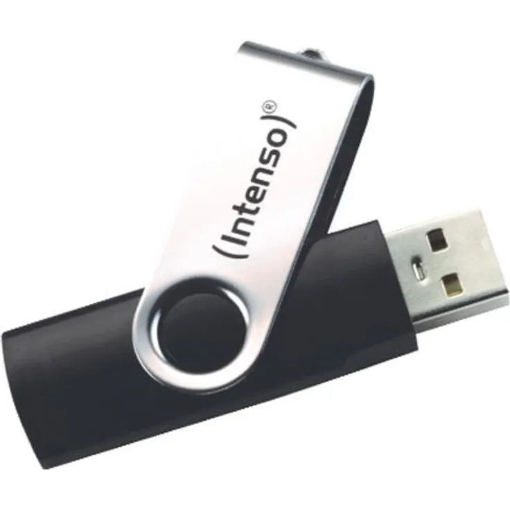 Intenso Basic Line 32 GB USB-Stick USB 2.0 silber-schwarz
