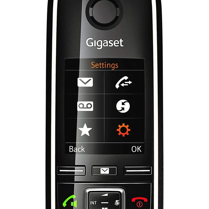 Gigaset C530 Candy-Bar, DECT-Telefon, schwarz – Bild 4