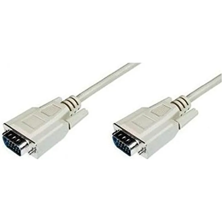 Nilox 15m VGA - VGA-Kabel (15 m, VGA (D-Sub), VGA (D-Sub), Grau, Male Connector/Male Connector)