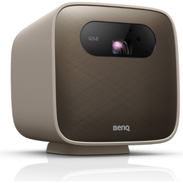BenQ GS2 Mini-Beamer, DLP, WXGA (1280 x 800), Kontrast 100000:1, 500 ANSI-Lumen, Bildverhältnis 16:9, Bluetooth, WLAN, grau – Bild 3