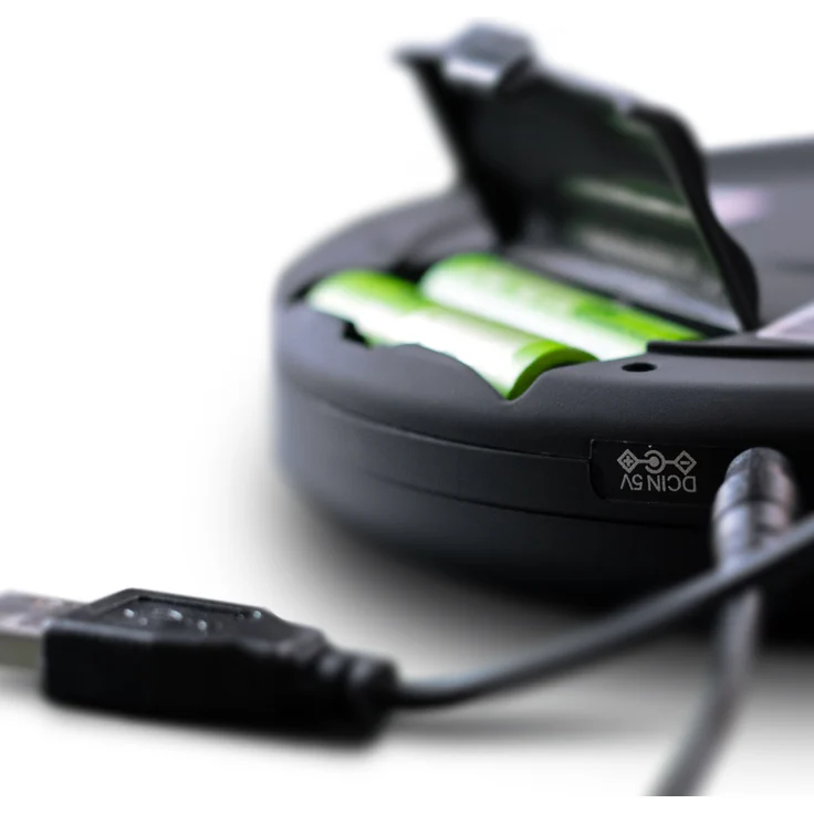 Lenco CD-300 Tragbarer CD-Player Walkman mit Bluetooth, MP3 Funktion, Antishock, schwarz – Bild 5