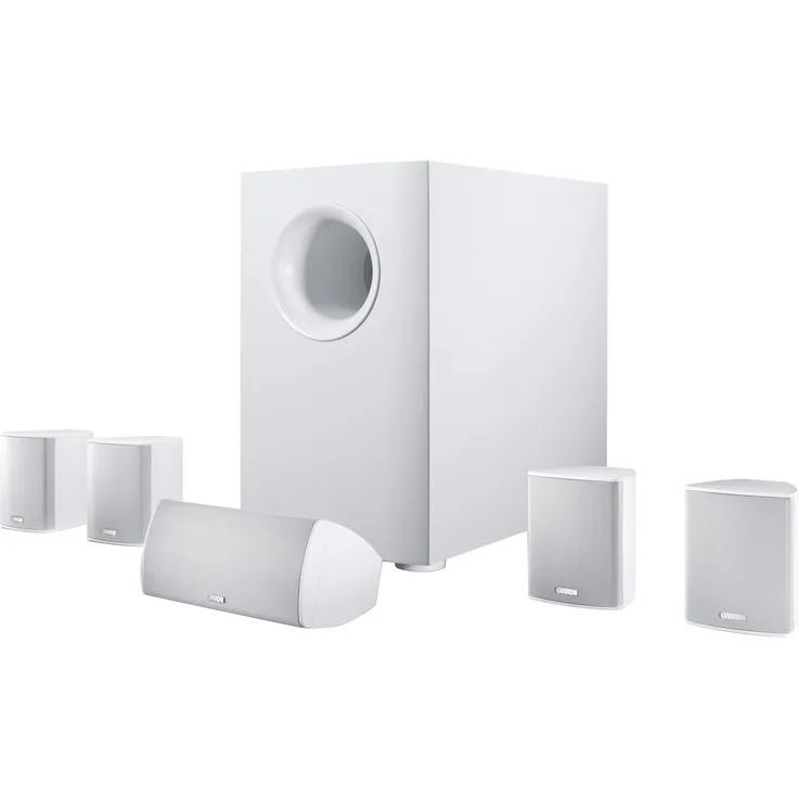 Canton Movie 135 Heimkinosystem (100-120 Watt) Weiss (Set) Lautsprecher-Sets - 620 Watt - weiß