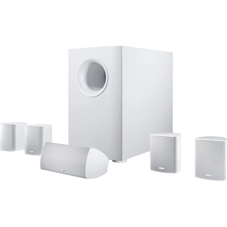 Canton Movie 135 Heimkinosystem (100-120 Watt) Weiss (Set) Lautsprecher-Sets - 620 Watt - weiß – Bild 1
