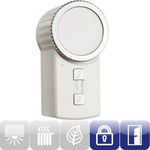 HomeMatic Funk-Türschlossantrieb Keymatic-Set, weiß (HM-Sec-Key + HM-RC-Key4-3)