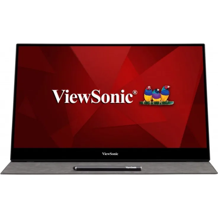 ViewSonic TD1655 Portable Touch Display - 15,6 Zoll, Full HD (1920 x 1080), TN-Panel, 60Hz, 14ms, 250cd/m² (TD1655)
