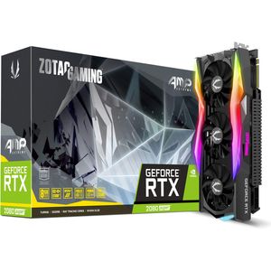 Bild für ZOTAC GAMING GeForce RTX 2080 Super AMP Extreme Grafikkarte (NVIDIA RTX 2080 Super, 8GB GDDR6, 256 Bit, Boost-Takt 1875Mhz, 15.5Gbps)