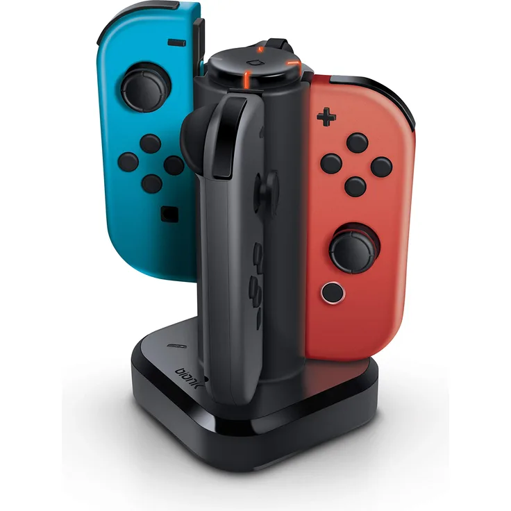 Tetra Power Quad Port Charging Dock For Joy-Con Controllers [Nintendo Switch ]