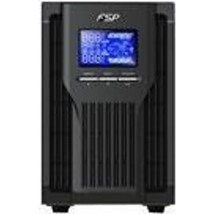 FSP PPF8001305 Fortron Champ Tower 1K, Echte Doppelwandler Online-USV, 1000 VA-900W, 200 bis 300VAC, mit USB, RS-232 und intelligenten Steckplatz für zusätzliche Schnittstellen Schwarz – Bild 1