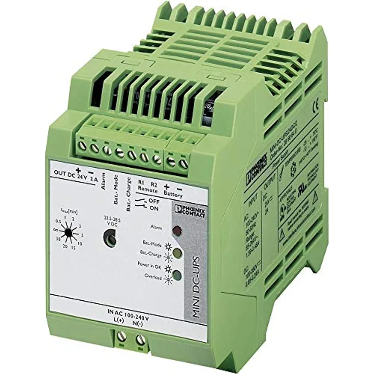 Phoenix Contact Unterbrechungsfreie Stromversorgung MINI-DC-UPS/24DC/2 - (Offline-) USV - 20 min