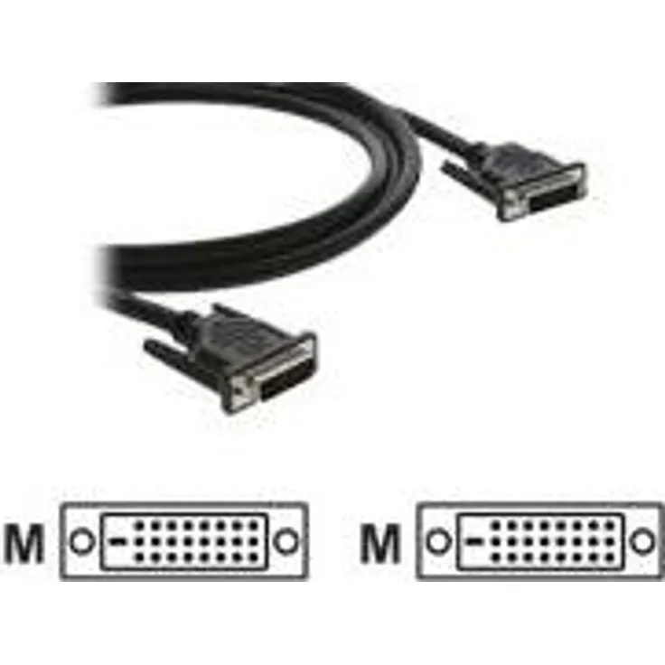 Kramer C-DM/DM Series C-DM/DM-6 - DVI-Kabel - Dual Link - DVI-D (M) - DVI-D (M) - 1,8m - geformt (94-0101006)