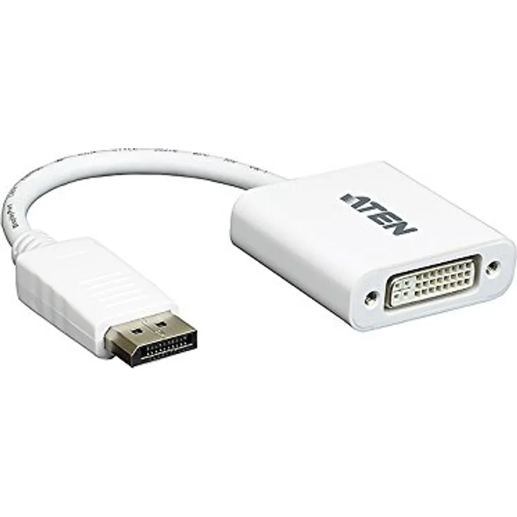 ATEN VC965 - DisplayPort-Adapter - DisplayPort (M) bis DVI-D (W) - weiß (VC965-AT)